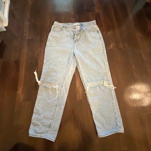 Pacsun High Raise Straight Jeans